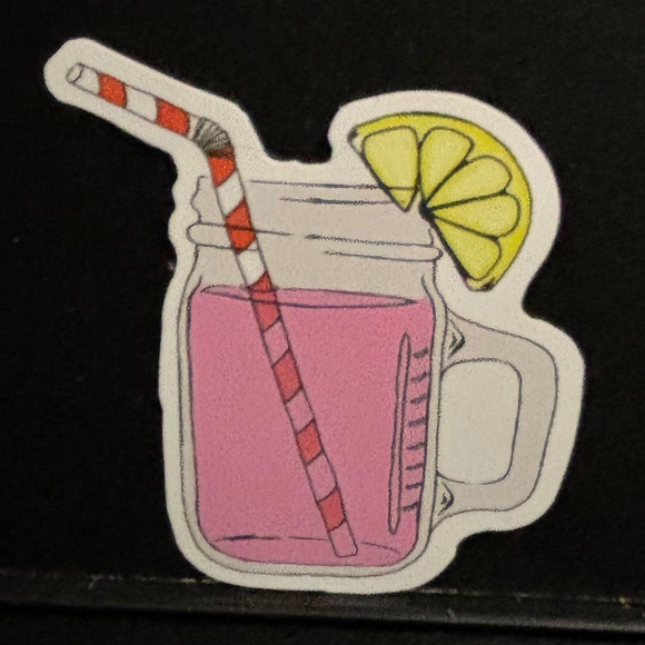 PITCHER OF PINK LEMONADE STICKER - Picture 1 of 1